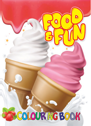 Food & Fun Colouring Book