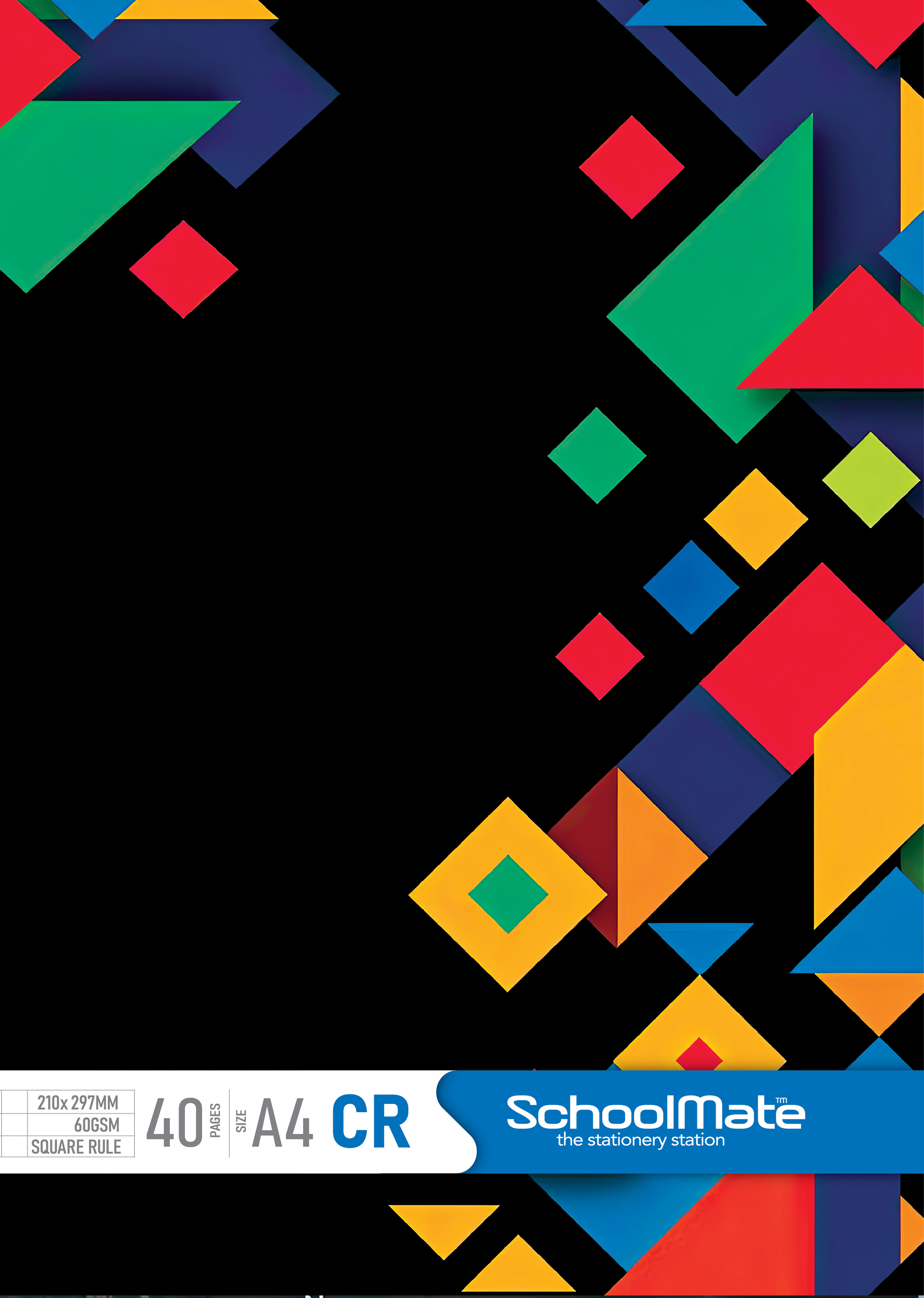 අභ්‍යාස පොත් -  කොටු රූල් - A4 CR