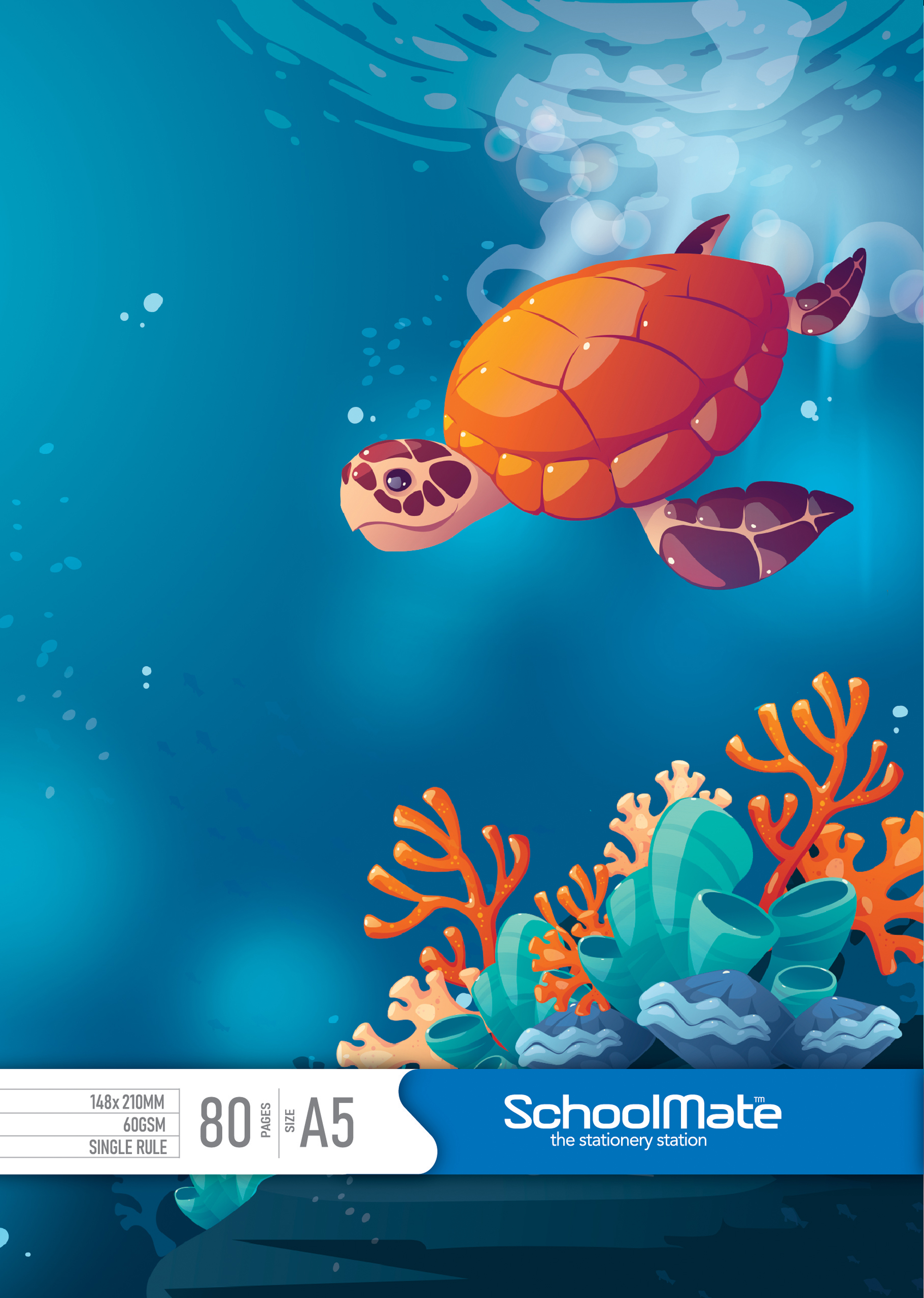 අභ්‍යාස පොත් -  තනි රූල් - A5