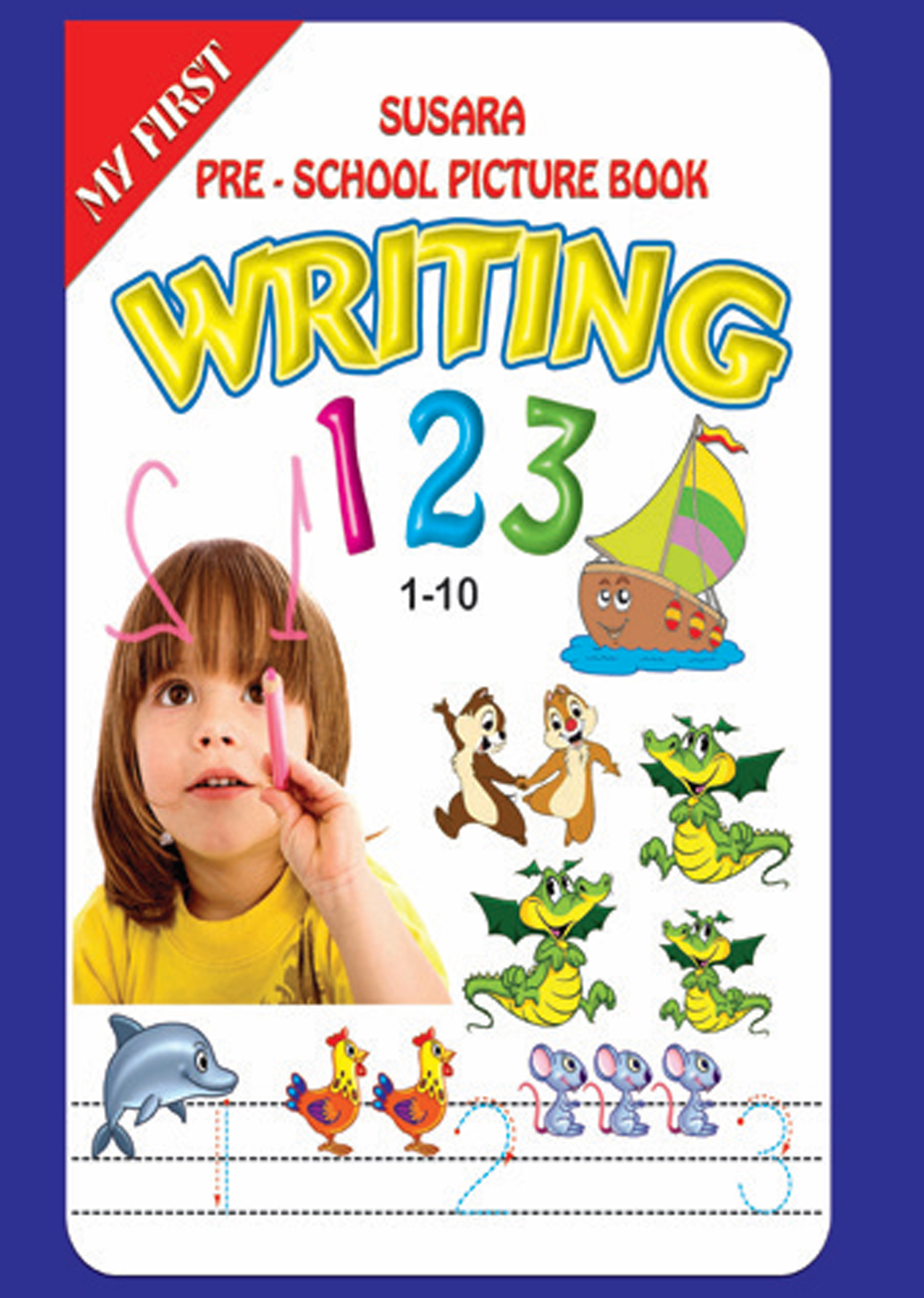 Writing 123 Number ( Pre School Picture Book)