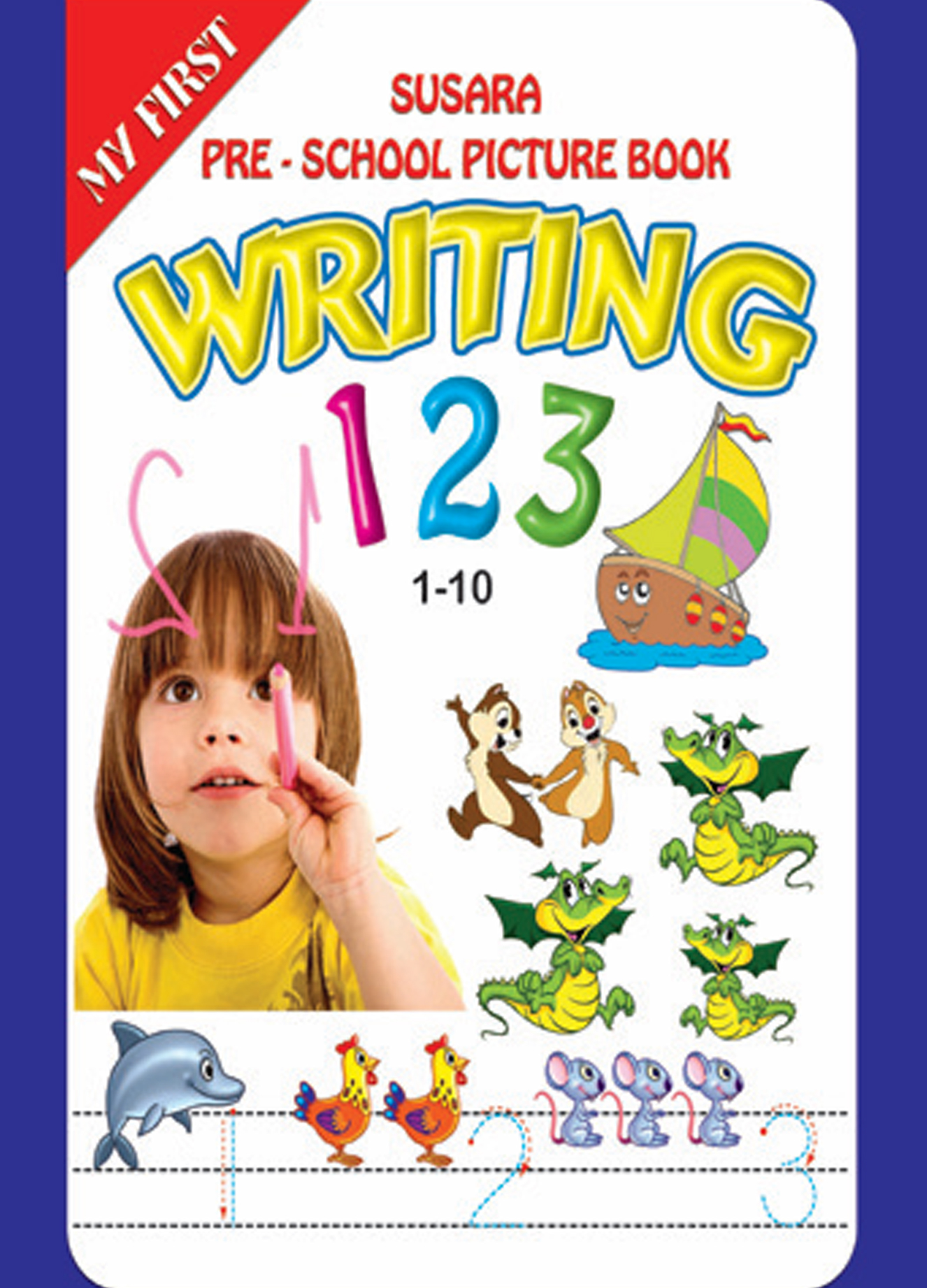 Writing 123 Number ( Pre School Picture Book)